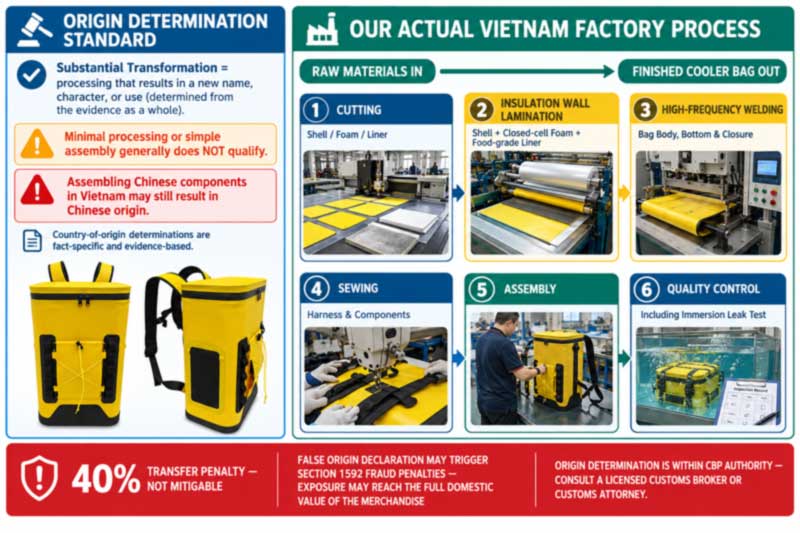 Cooler Bag Manufacturer para sa Mga Importer ng USA