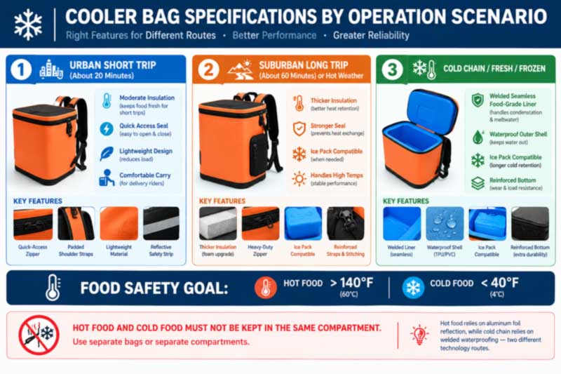 Mga Food Delivery Bags: Fleet Sourcing & OEM Manufacturing Mga Food Delivery Bags: Fleet Sourcing & OEM Manufacturing